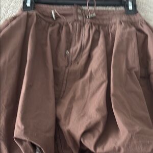 Brown bubble Anthropologie Skirt